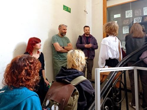 Otwarcie wystawy pt. Relief w miedzi Otwarcie wystawy pt. Relief w miedzi