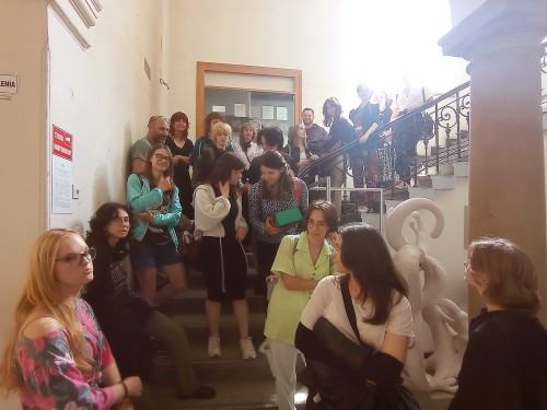 Otwarcie wystawy pt. Relief w miedzi Otwarcie wystawy pt. Relief w miedzi