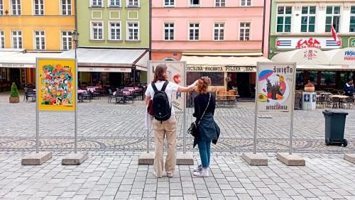 fotorelacja z wręczenia nagród Plakat święto Wrocławia 2023