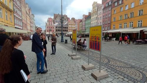 fotorelacja z wręczenia nagród Plakat święto Wrocławia 2023