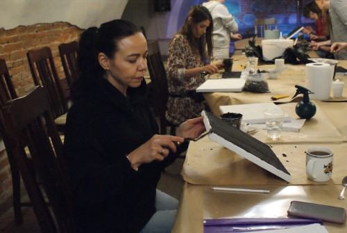 Sgraffito współczesne Sgraffito współczesne