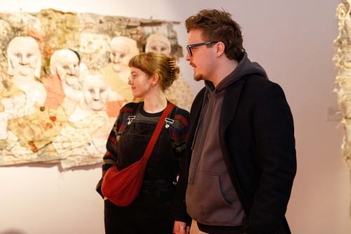 Otwarcie wystawy Textil Vandals, zdj. Katerina Kouzmitcheva Otwarcie wystawy Textil Vandals, zdj. Katerina Kouzmitcheva