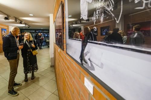 Otwarcie wystawy Ficowskiego, pt. Inwersja w zapisie.