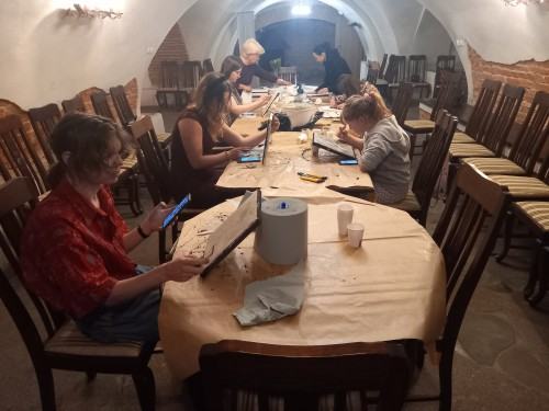 Sgraffito współczesne Sgraffito współczesne