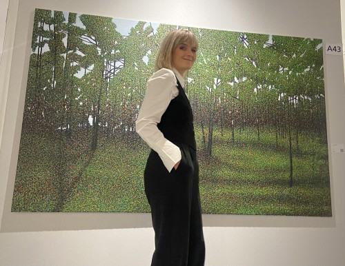 Nagroda dla Marleny Promnej na Salonie Jesiennym w Paryżu.