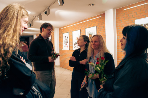 Otwarcie wystawy studentów koła naukowego Zakres widzenia