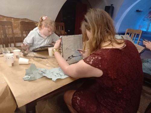 Sgraffito współczesne Sgraffito współczesne