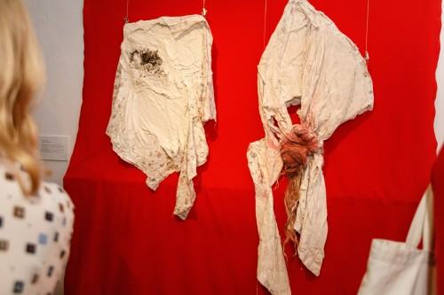 Otwarcie wystawy Textil Vandals, zdj. Katerina Kouzmitcheva Otwarcie wystawy Textil Vandals, zdj. Katerina Kouzmitcheva