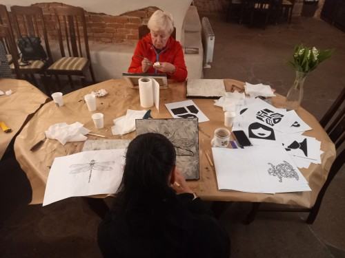 Sgraffito współczesne Sgraffito współczesne