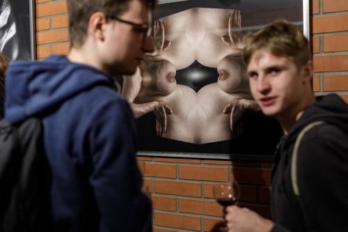 fotorelacja z wystawy Transkrypcje w galerii Łącznik fotorelacja z wystawy Transkrypcje w galerii Łącznik
