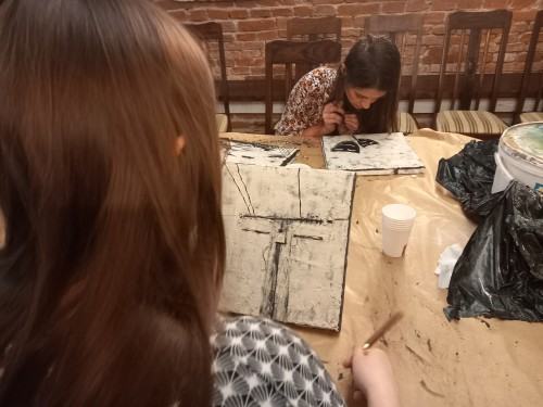 Sgraffito współczesne Sgraffito współczesne