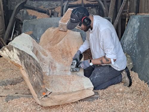 VIII plener rzeźbiarski, Dobrodzień 2022, fot. Andrzej Kosowski