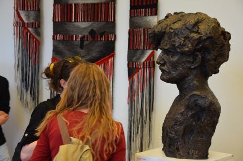 Wystawa Przestrzeń jest materialna, zdj. Roland Grabkowski