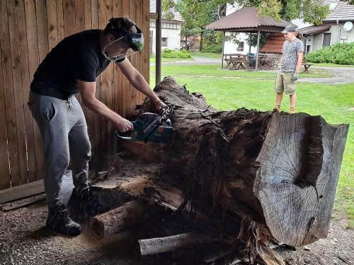 VIII plener rzeźbiarski, Dobrodzień 2022, fot. Andrzej Kosowski
