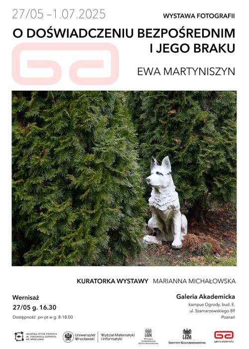 Ewa Martyniszyn, O doświadczeniu bezpośrednim i jego braku Ewa Martyniszyn, O doświadczeniu bezpośrednim i jego braku