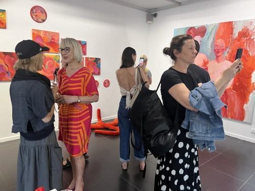 Otwarcie wystawy Zrosty na koniuszku serca