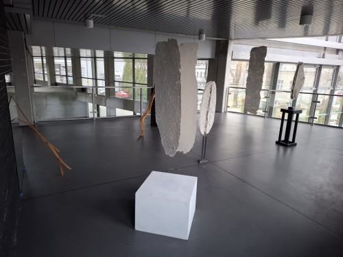 wystawa Angeliki Tamkun pt. ,,Układ stoicki" na Politechnice Śląskiej w Gliwicach.