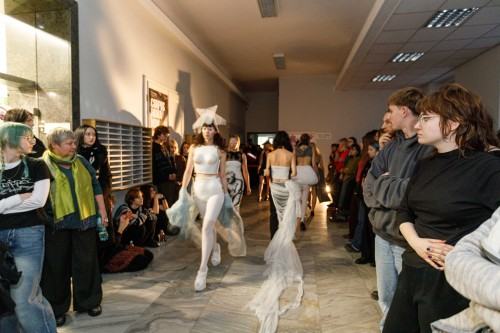 Otwarcie wystawy Textil Vandals, zdj. Katerina Kouzmitcheva Otwarcie wystawy Textil Vandals, zdj. Katerina Kouzmitcheva