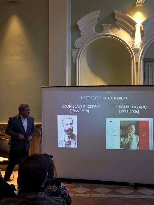 Sympozjum W cieniu. Podróże Bronisława Piłsudskiego, zdj. Anna Kołodziejczyk, ASP Wrocław Sympozjum W cieniu. Podróże Bronisława Piłsudskiego, zdj. Anna Kołodziejczyk, ASP Wrocław