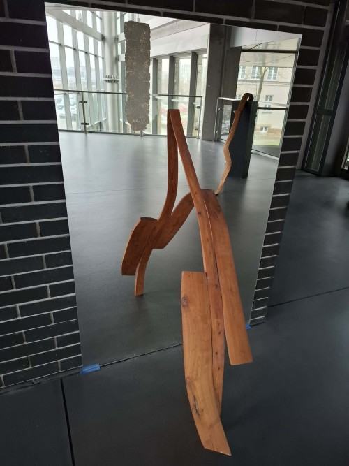 wystawa Angeliki Tamkun pt. ,,Układ stoicki" na Politechnice Śląskiej w Gliwicach.