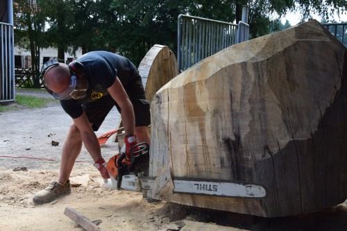 VIII plener rzeźbiarski, Dobrodzień 2022, fot. Andrzej Kosowski