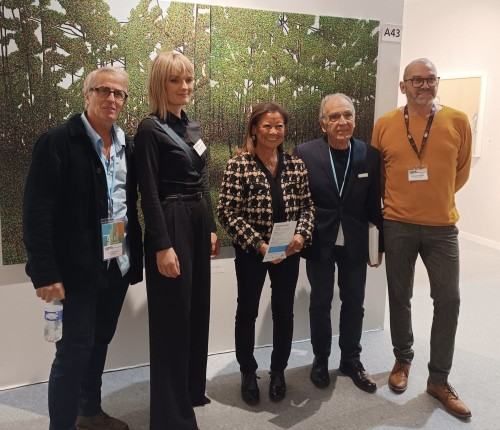 Nagroda dla Marleny Promnej na Salonie Jesiennym w Paryżu.