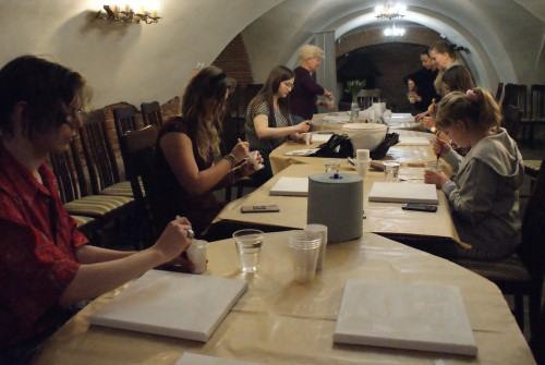 Sgraffito współczesne Sgraffito współczesne