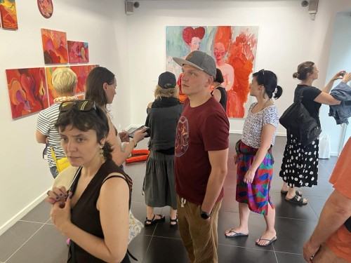 Otwarcie wystawy Zrosty na koniuszku serca