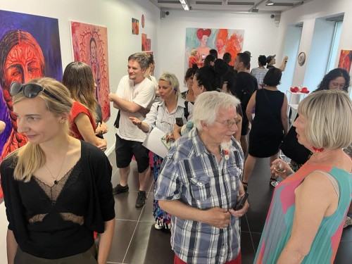 Otwarcie wystawy Zrosty na koniuszku serca