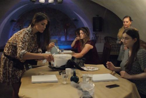 Sgraffito współczesne Sgraffito współczesne