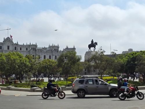Plac San Martín, Lima, 2025, fot. M. Kaczmarska