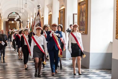 Środowiskowa Inauguracja Roku Akademickiego 2023/2024 Uczelni Wrocławia, zdj. Tomasz Walów