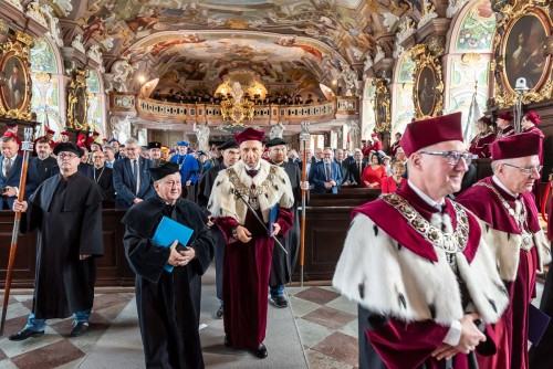 Środowiskowa Inauguracja Roku Akademickiego 2023/2024 Uczelni Wrocławia, zdj. Tomasz Walów