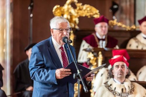 Środowiskowa Inauguracja Roku Akademickiego 2023/2024 Uczelni Wrocławia, zdj. Tomasz Walów