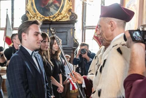 Środowiskowa Inauguracja Roku Akademickiego 2023/2024 Uczelni Wrocławia, zdj. Tomasz Walów