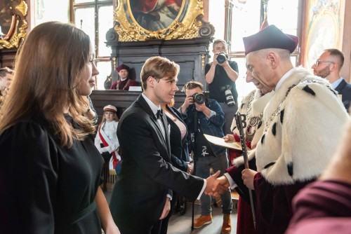 Środowiskowa Inauguracja Roku Akademickiego 2023/2024 Uczelni Wrocławia, zdj. Tomasz Walów