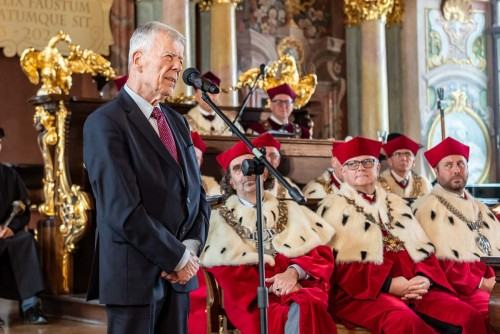 Środowiskowa Inauguracja Roku Akademickiego 2023/2024 Uczelni Wrocławia, zdj. Tomasz Walów