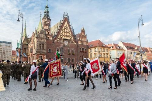 Środowiskowa Inauguracja Roku Akademickiego 2023/2024 Uczelni Wrocławia, zdj. Tomasz Walów