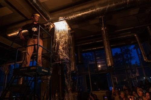 Glass rain / Performance z użyciem szkła, XIV FWT Glass rain / Performance z użyciem szkła, XIV FWT