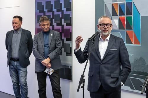 Rezonanse Sztuki XIV - Cztery Głosy: Zbigniew Gorlak, Andrzej Zdanowicz, Wojciech Leder, Lesław Tetla.