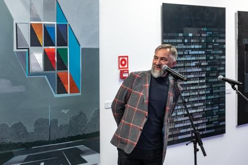 Rezonanse Sztuki XIV - Cztery Głosy: Zbigniew Gorlak, Andrzej Zdanowicz, Wojciech Leder, Lesław Tetla.