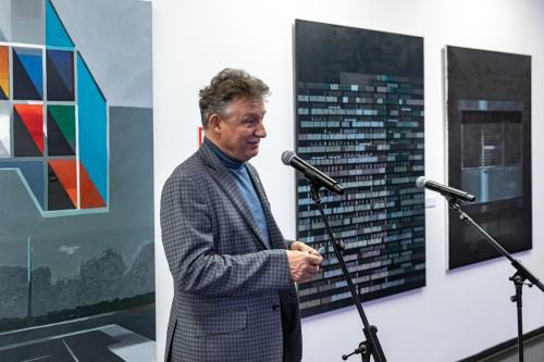 Rezonanse Sztuki XIV - Cztery Głosy: Zbigniew Gorlak, Andrzej Zdanowicz, Wojciech Leder, Lesław Tetla.