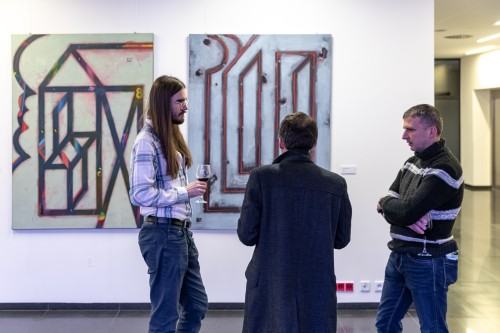 Rezonanse Sztuki XIV - Cztery Głosy: Zbigniew Gorlak, Andrzej Zdanowicz, Wojciech Leder, Lesław Tetla.