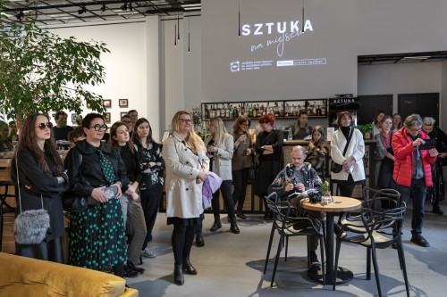 Wesoła ale nie za bardzo_wernisaż_Sztuka na miejscu