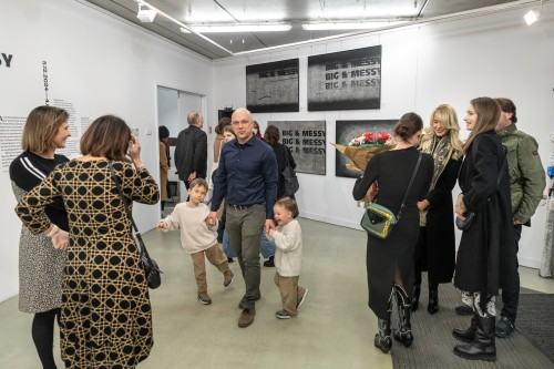 Agata Gertchen_BIg and messy_wernisaż