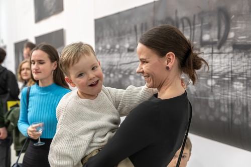 Agata Gertchen_BIg and messy_wernisaż