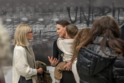 Agata Gertchen_BIg and messy_wernisaż