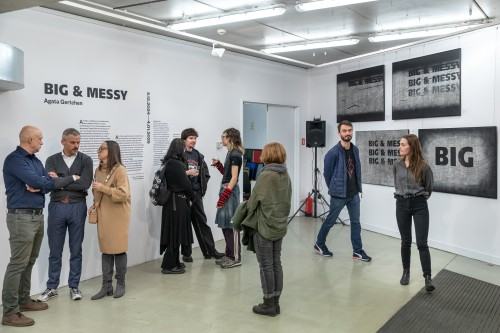 Agata Gertchen_BIg and messy_wernisaż