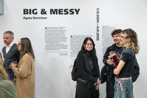 Agata Gertchen_BIg and messy_wernisaż