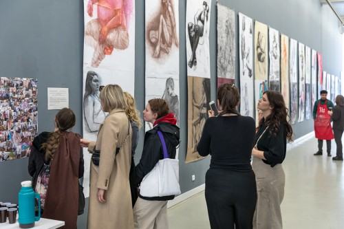 Wystawa wybranych prac z rysunku studyjnego 2021-2023